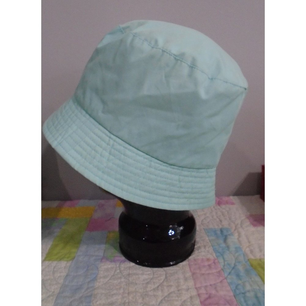 NEW UNBRANDED MINT GREEN BUCKET HAT LADIES WATERPROOF